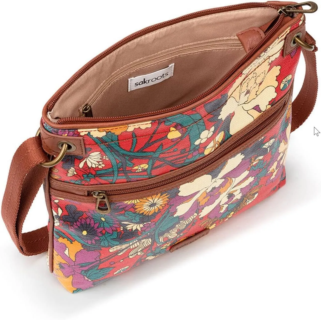 Sakroots Artist Circle Flat Crossbody