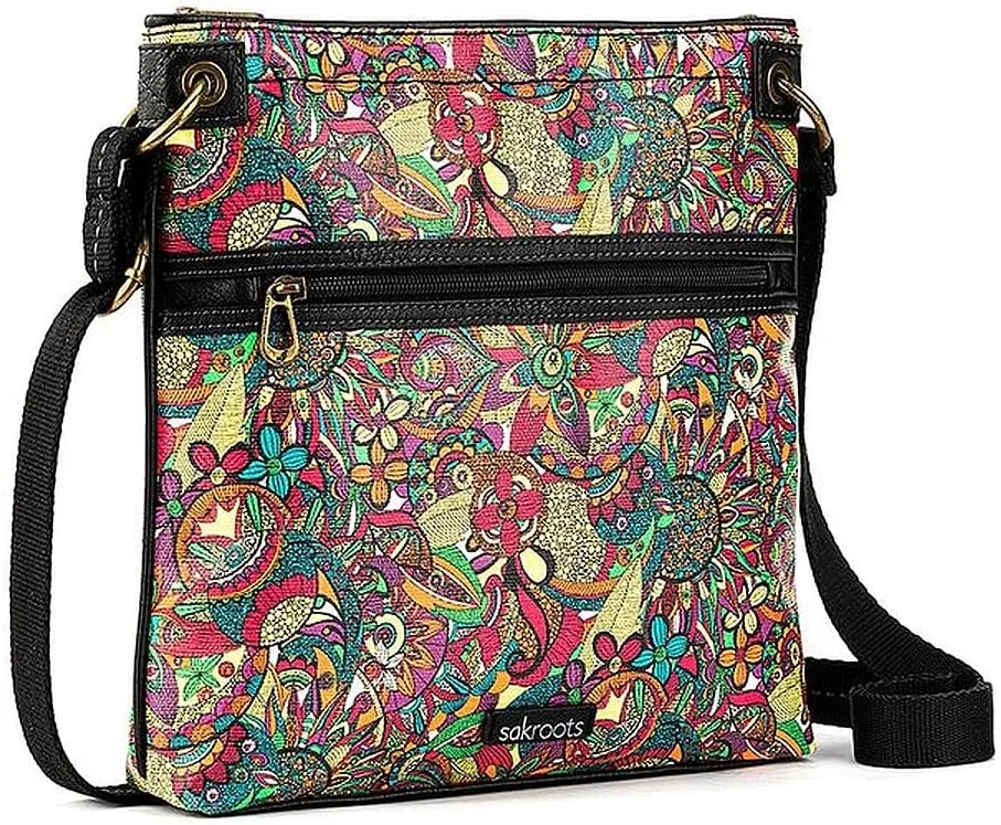 Sakroots Artist Circle Flat Crossbody