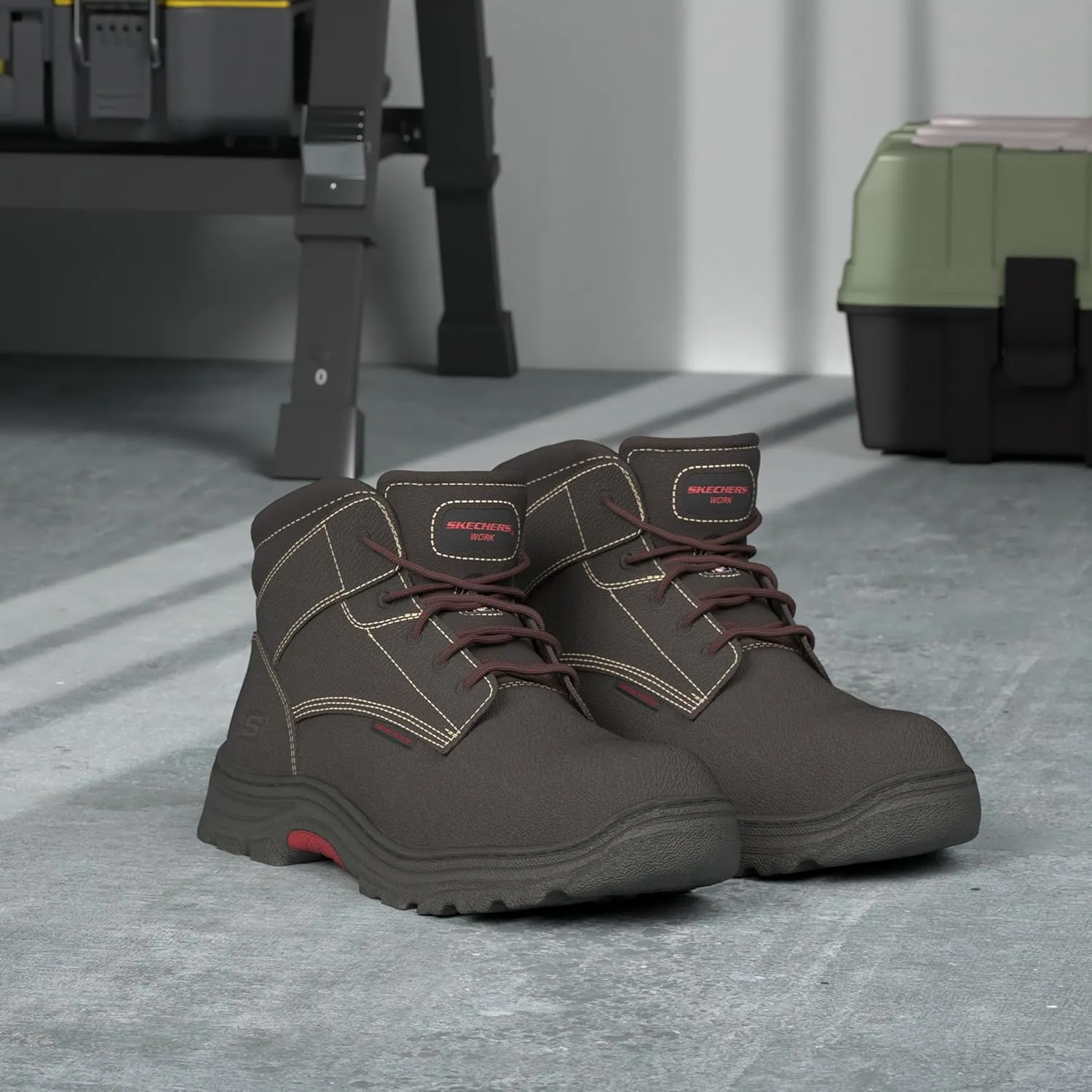 Skechers Men's Burgin-Tarlac Industrial Boot