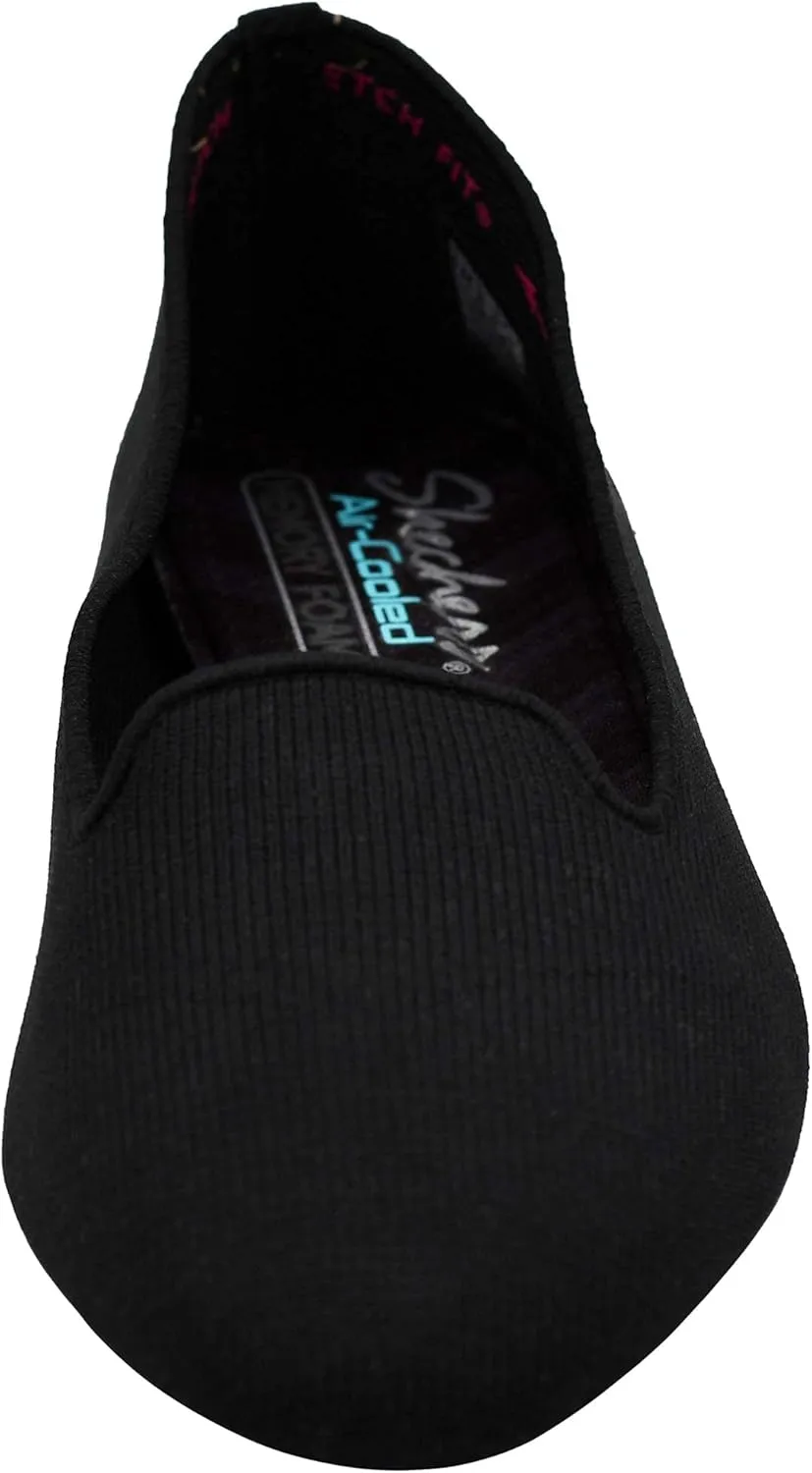 Skechers Women's Cleo Sherlock Engineered Knit Loafer Skimmer