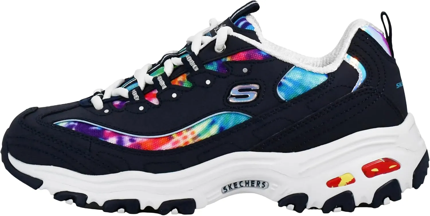 Skechers Women's D'Lites Summer Fiesta Sneaker