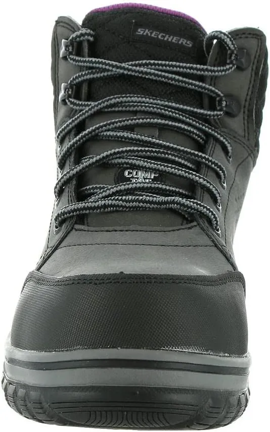 Skechers Women's Padded Collar Safety Boot Industrial Shoe