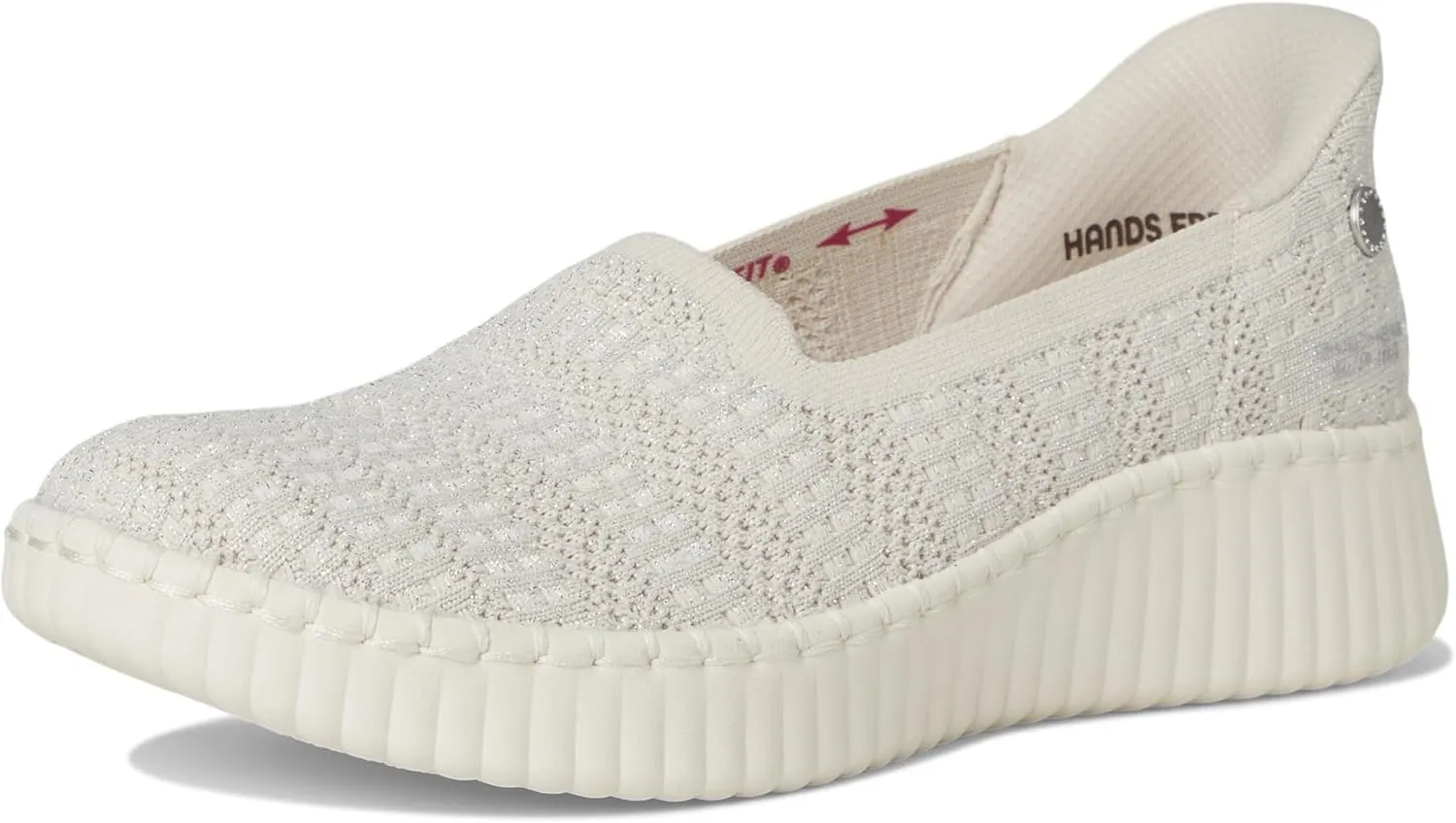 Skechers Women's Wilshire BLVD-Glimmer Step Hands Free Slip-ins Loafer