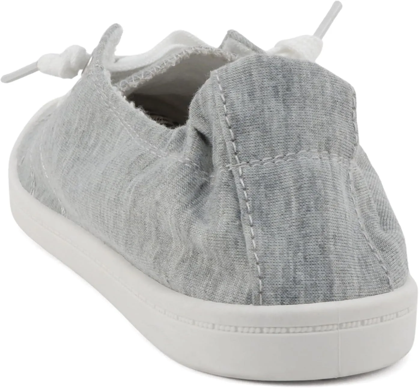 Soda Flat Women Shoes Linen Canvas Slip On Sneakers Lace Up Style Loafers Zig-S
