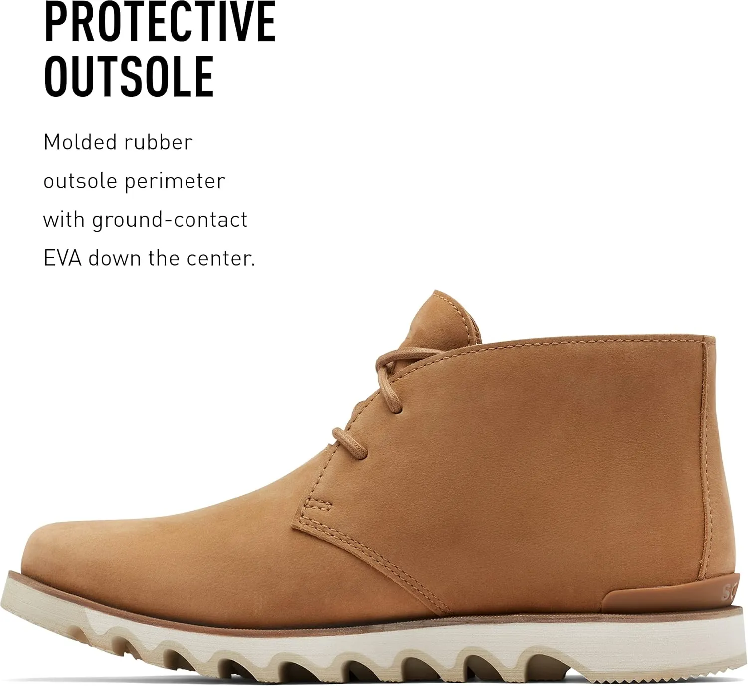 Sorel Men's Kezar Chukka WP Boot — Waterproof Leather Rain Boot