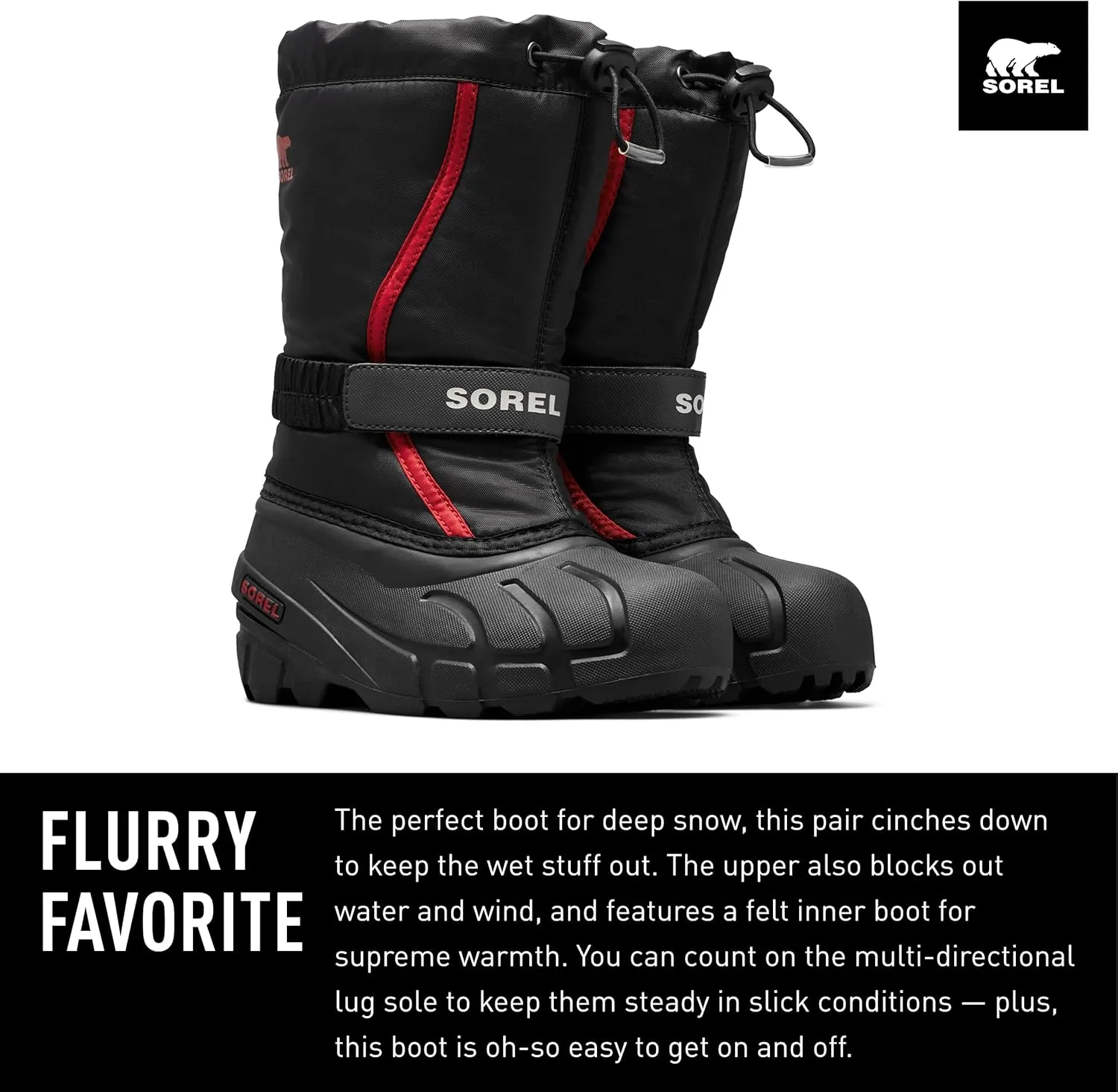 Sorel Unisex-Child Flurry Boot
