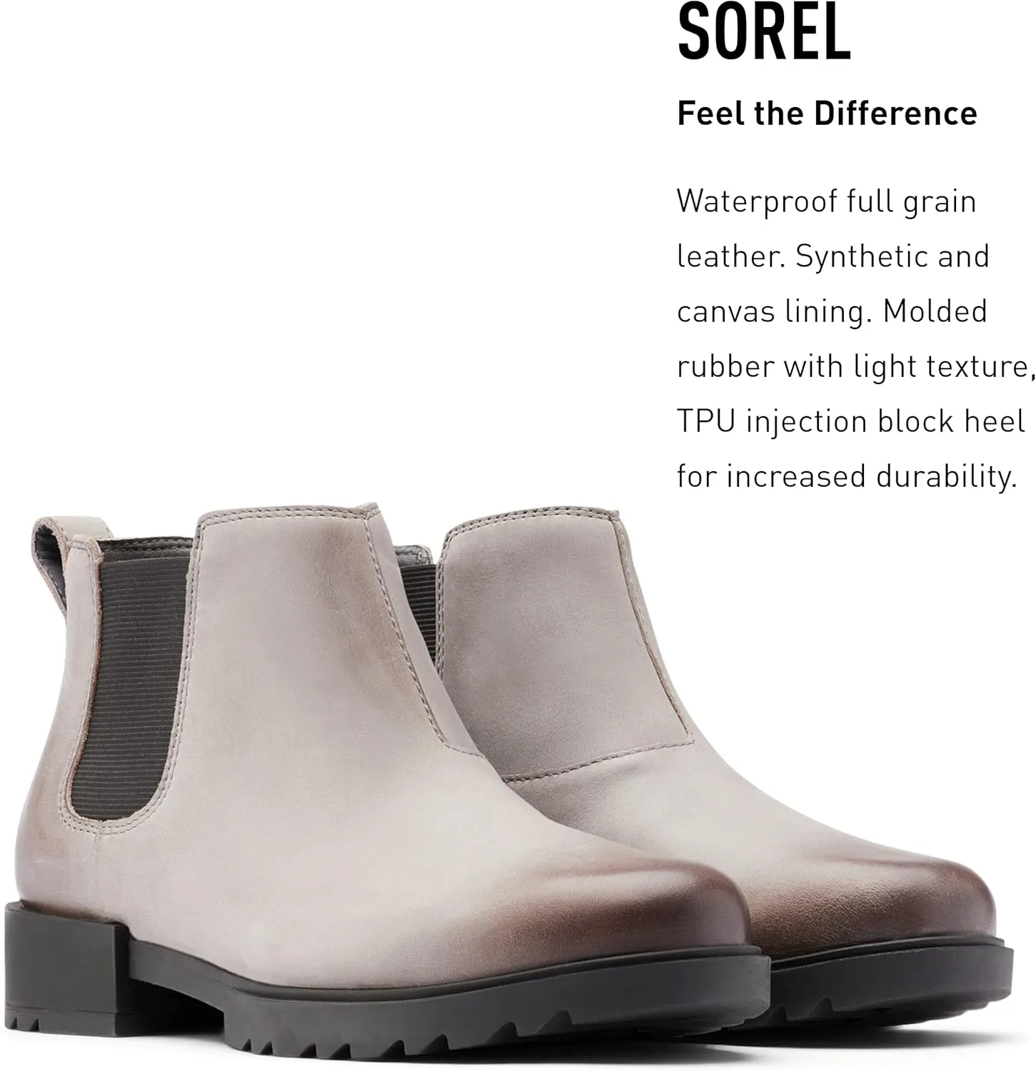 Sorel Women's Emelie II Chelsea Waterproof Boot