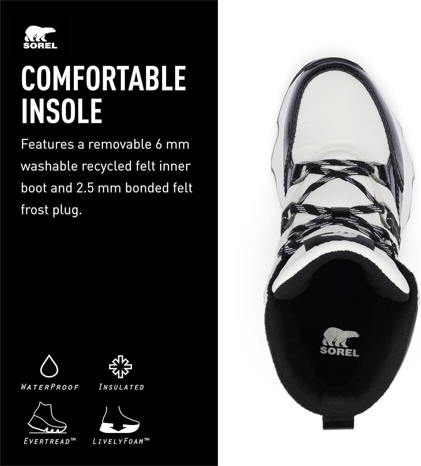 SOREL Women's Kinetic Impact Sport Waterproof Boot