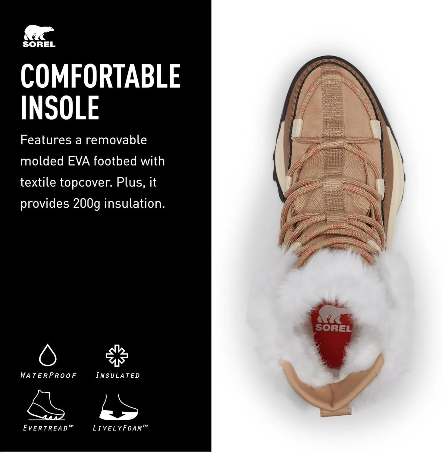 Sorel Women's Ona RMX Glacy Plus Waterproof Snow Boot