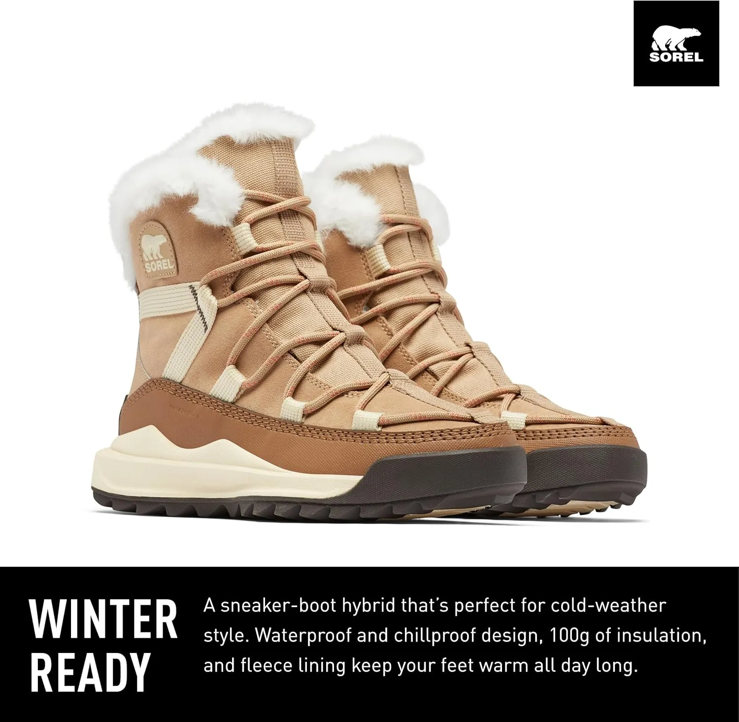 Sorel Women's Ona RMX Glacy Plus Waterproof Snow Boot