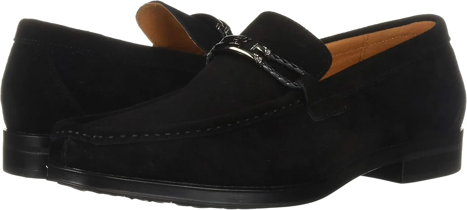 STACY ADAMS Men's Neville Moc-Toe Slip-on Penny Loafer