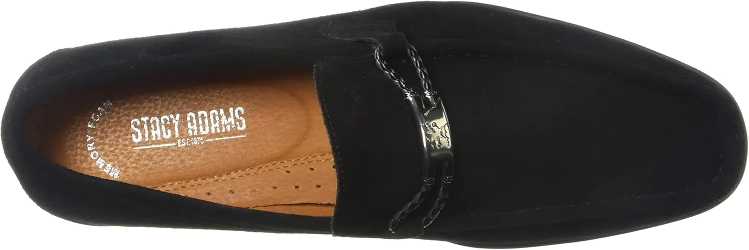 STACY ADAMS Men's Neville Moc-Toe Slip-on Penny Loafer