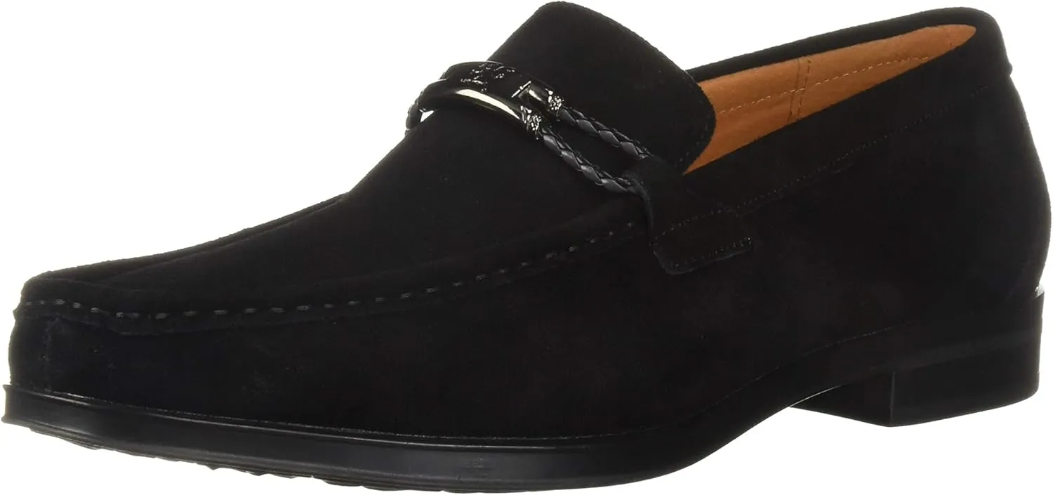 STACY ADAMS Men's Neville Moc-Toe Slip-on Penny Loafer