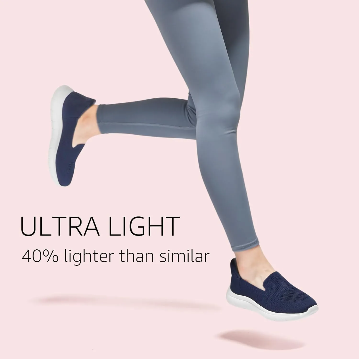 STQ Walking Shoes Women Slip on Sneakers Orthopedic Shoes Non Slip Elderly Comfort Lightweight Casual Standing Travelling