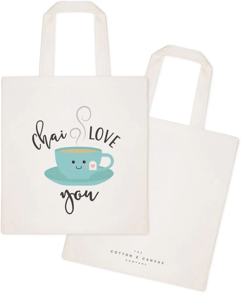 The Cotton & Canvas Co. Food Pun Reusable Grocery Bag and Farmers Market Tote Bag