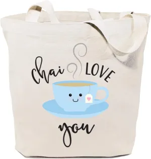 The Cotton & Canvas Co. Food Pun Reusable Grocery Bag and Farmers Market Tote Bag