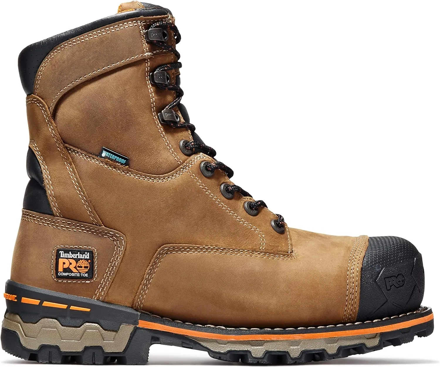 Timberland PRO Men's 8" Boondock Composite Toe Wp-m Industrial Work Boot