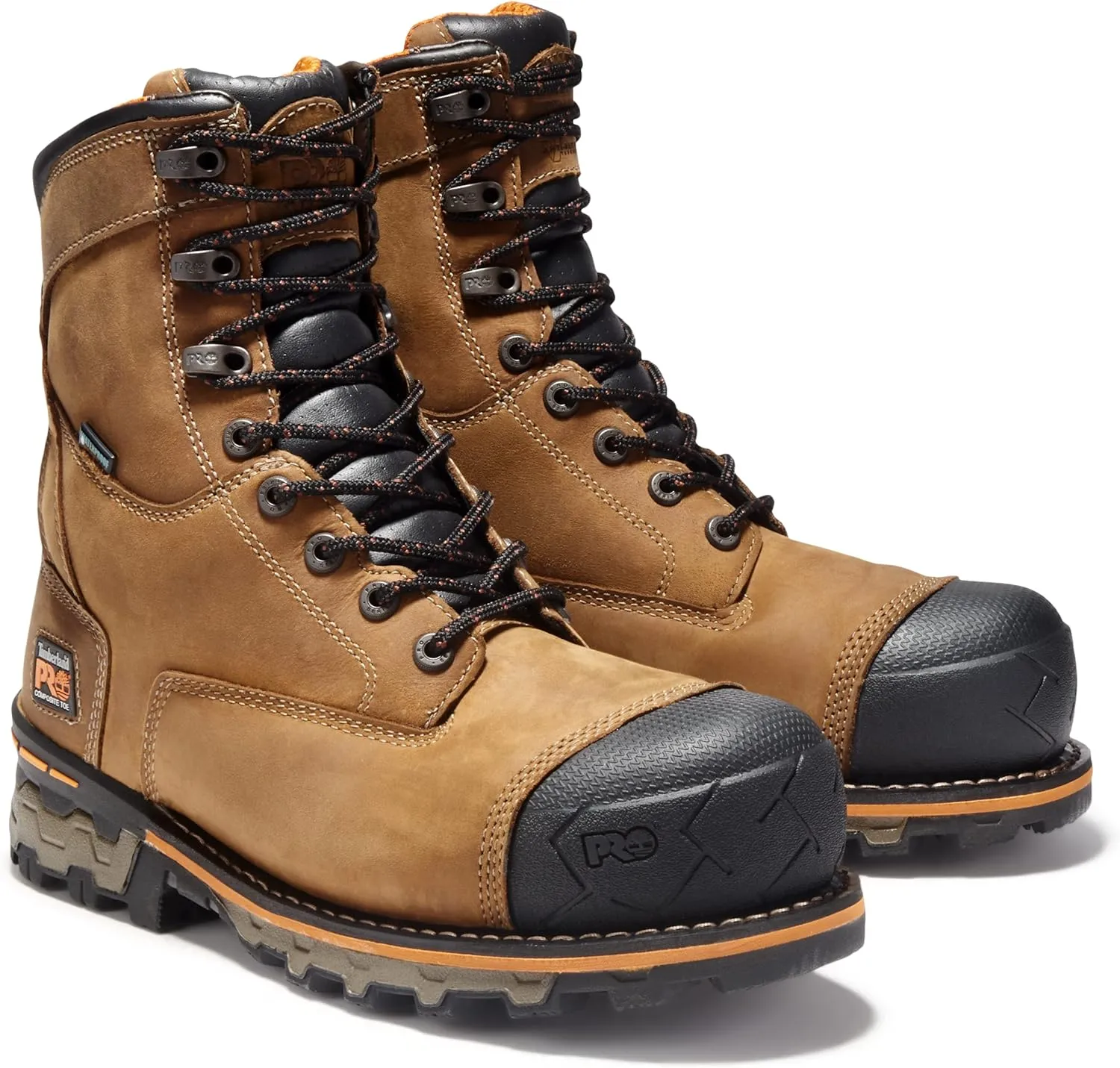 Timberland PRO Men's 8" Boondock Composite Toe Wp-m Industrial Work Boot