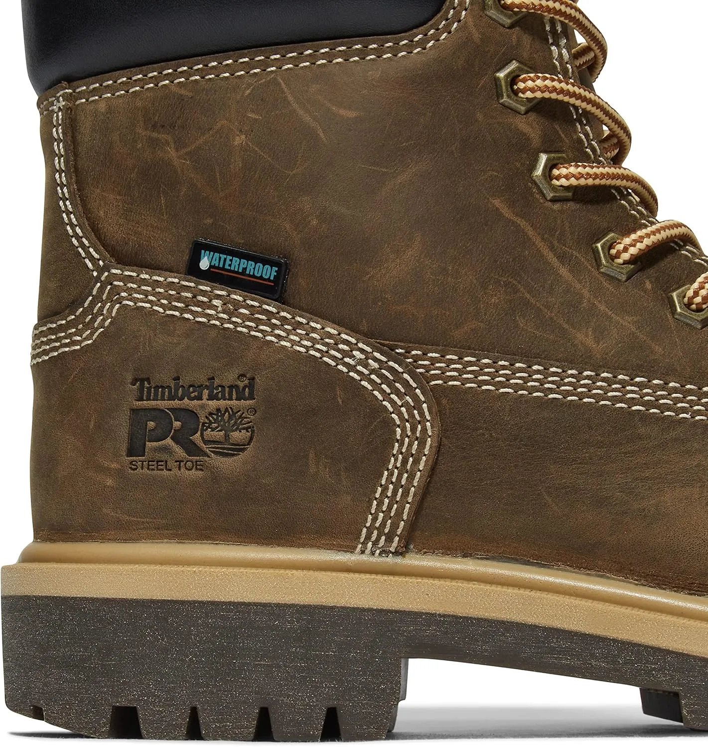 Timberland PRO Women's Direct Attach 6 Inch Steel Safety Toe Insulated Waterproof Industrial Work Boot