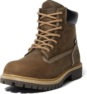Timberland PRO Women's Direct Attach 6 Inch Steel Safety Toe Insulated Waterproof Industrial Work Boot