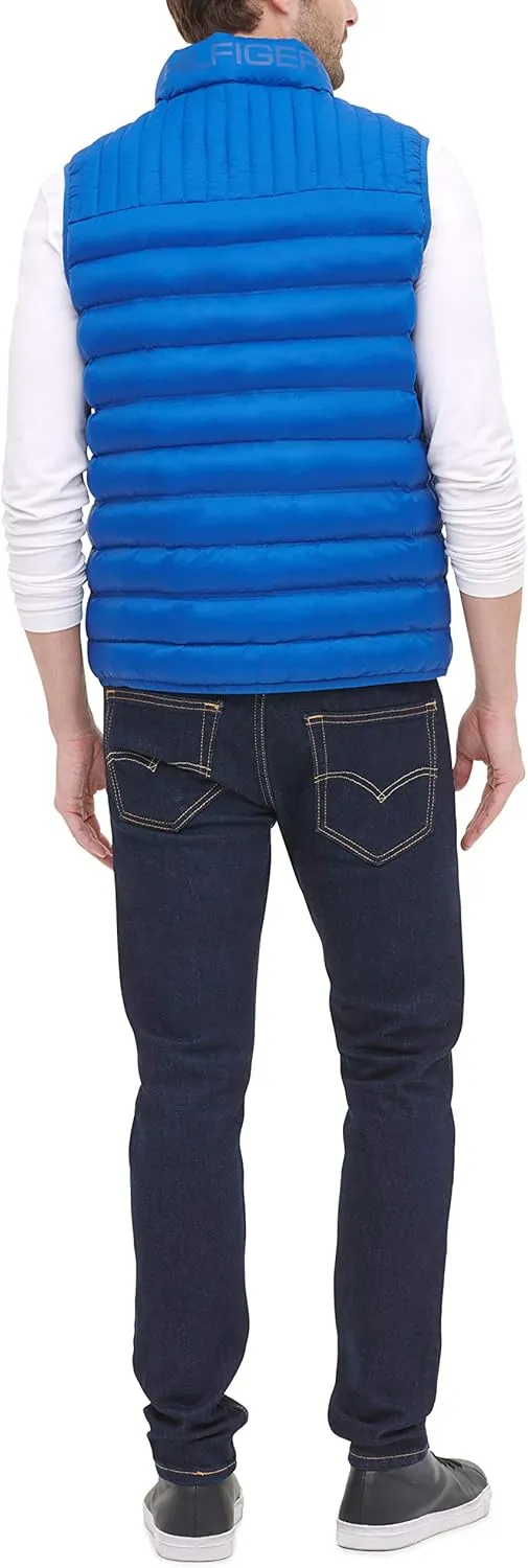 Tommy Hilfiger Men's Lightweight Packable Puffer Vest Jacket