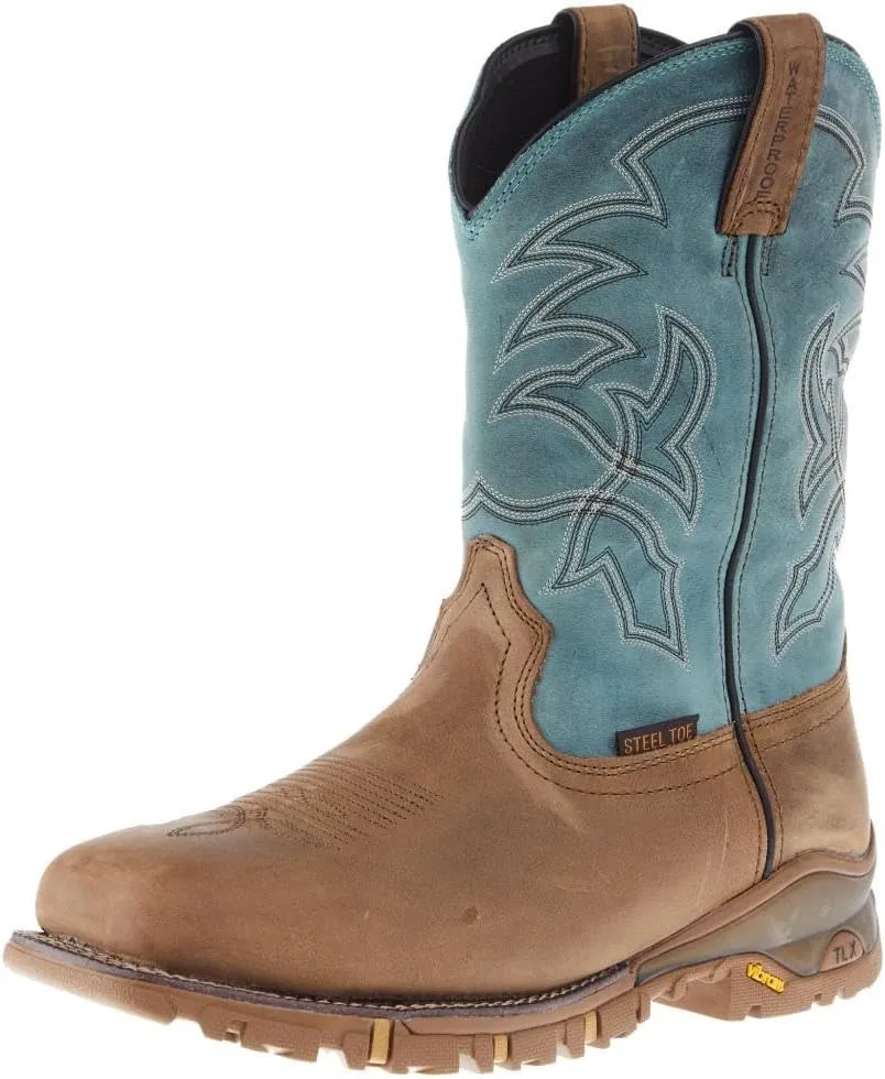 Tony Lama Men's Roustabout 11" Steel Toe Work Boot