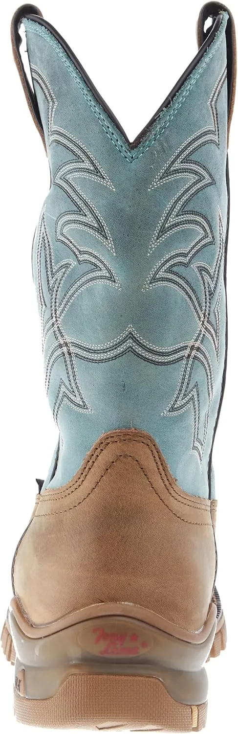 Tony Lama Men's Roustabout 11" Steel Toe Work Boot