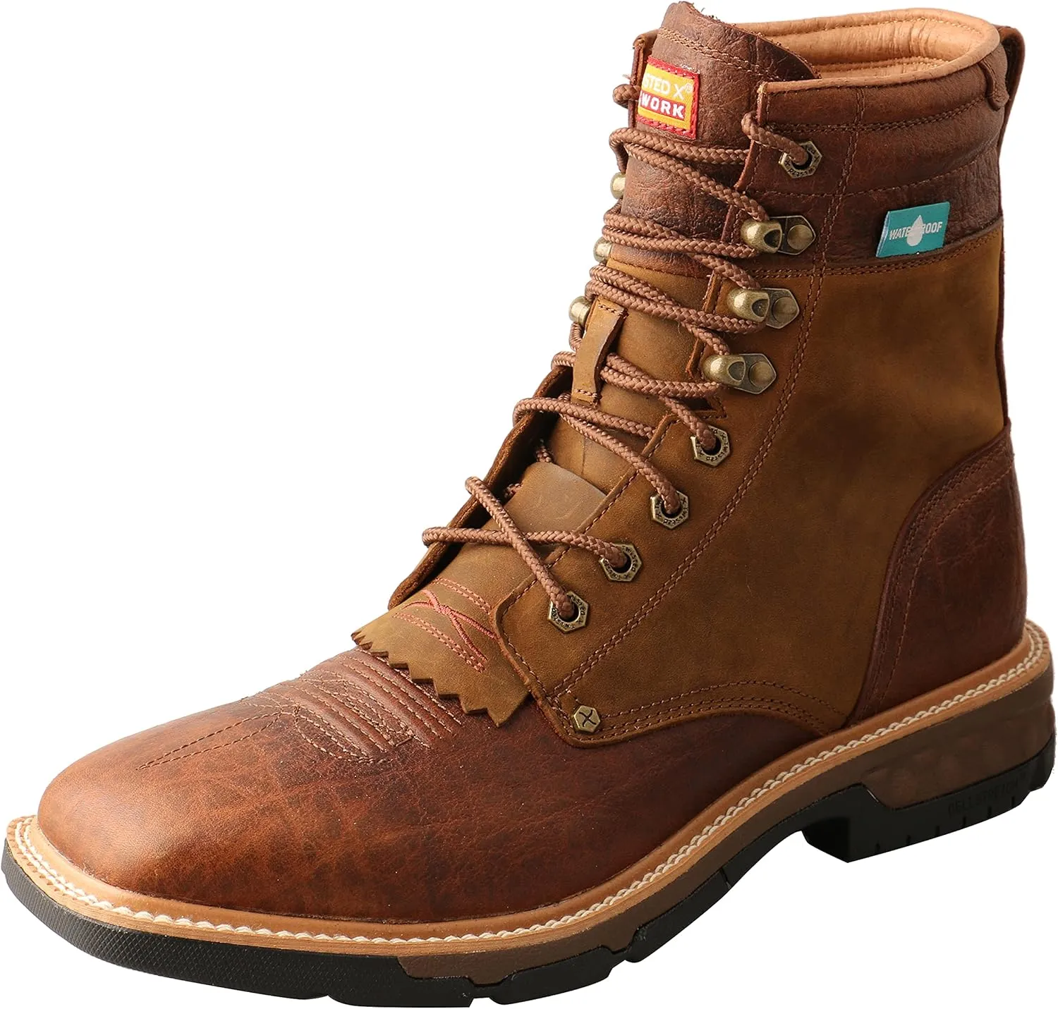 Twisted X Men's 8" Cell Stretch Lacer Steel Toe