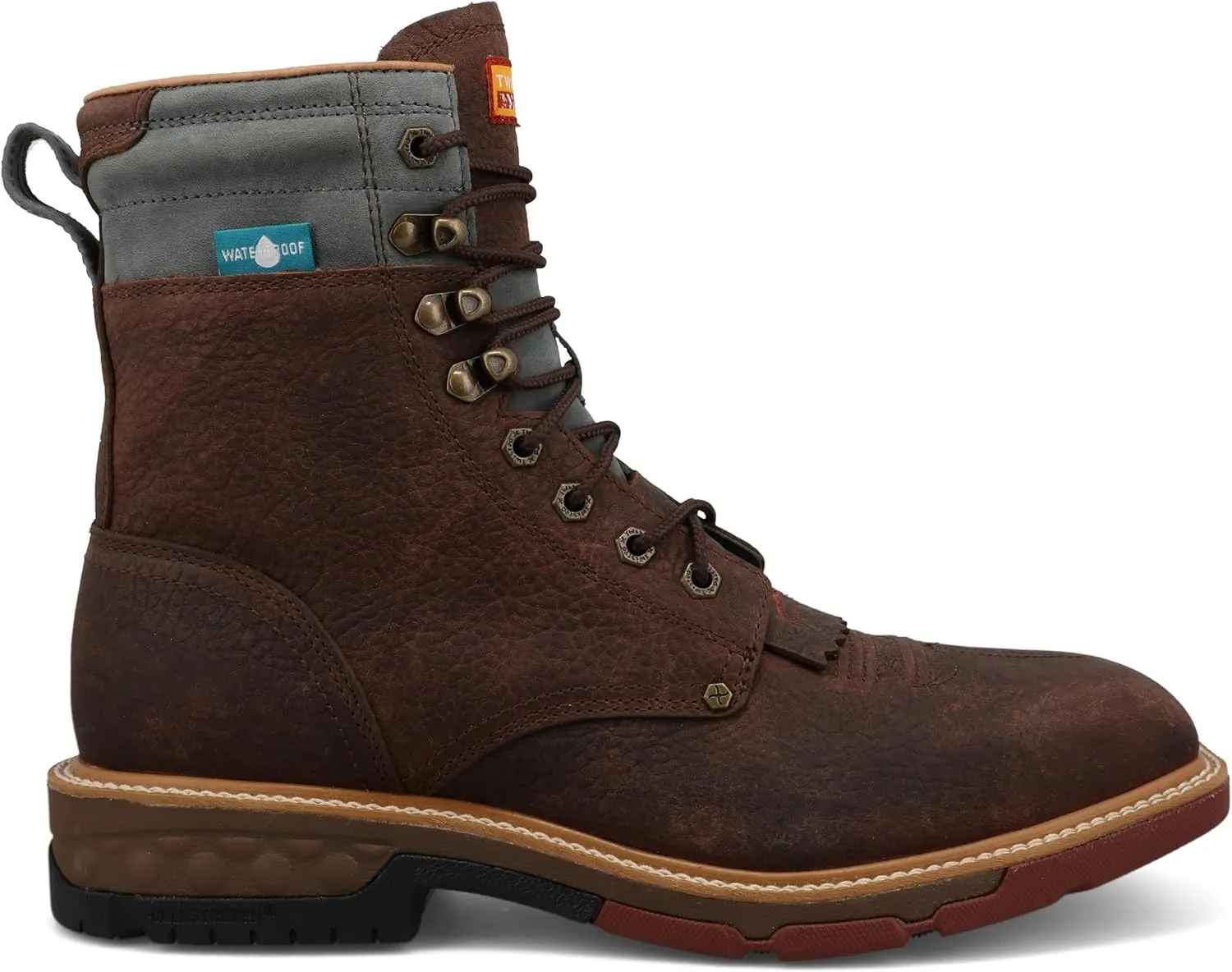 Twisted X Men's 8" Cell Stretch Lacer Steel Toe