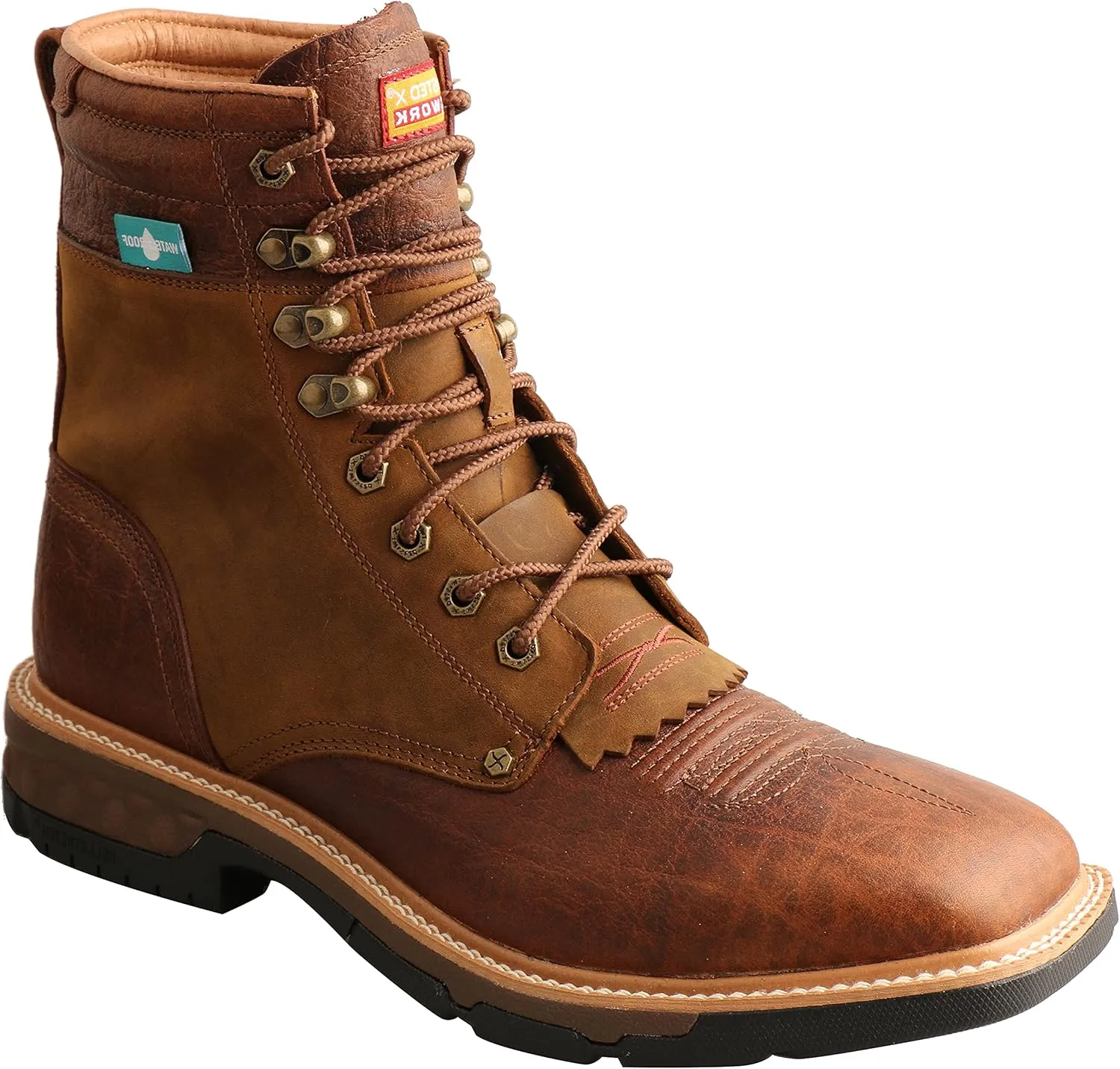 Twisted X Men's 8" Cell Stretch Lacer Steel Toe