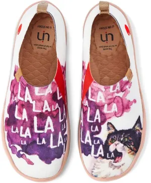 UIN Women's Walking Travel Shoes Slip On Microfiber Casual Loafers Lightweight Comfort Fashion Sneaker Toledo