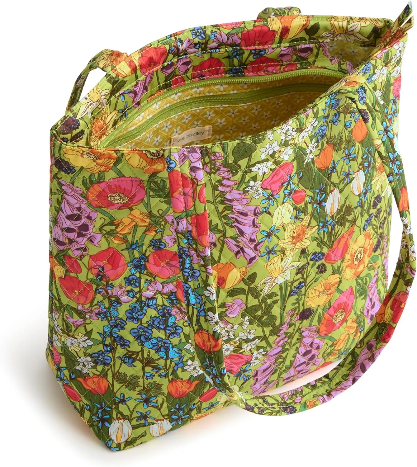 Vera Bradley Premium Cotton Small Original Zip Tote