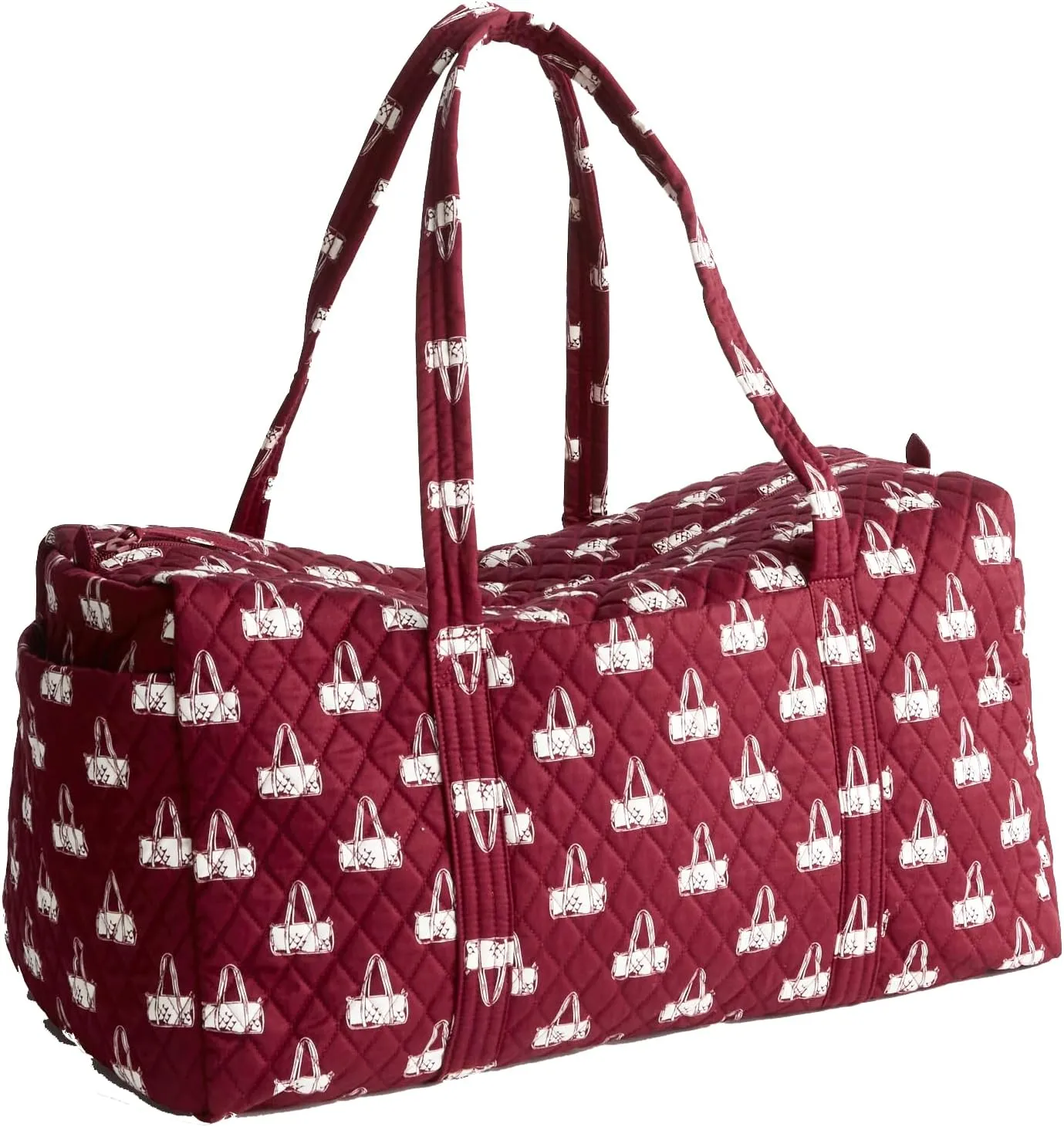 Vera Bradley Women's Premium Cotton Large Original Duffel Travel Bag