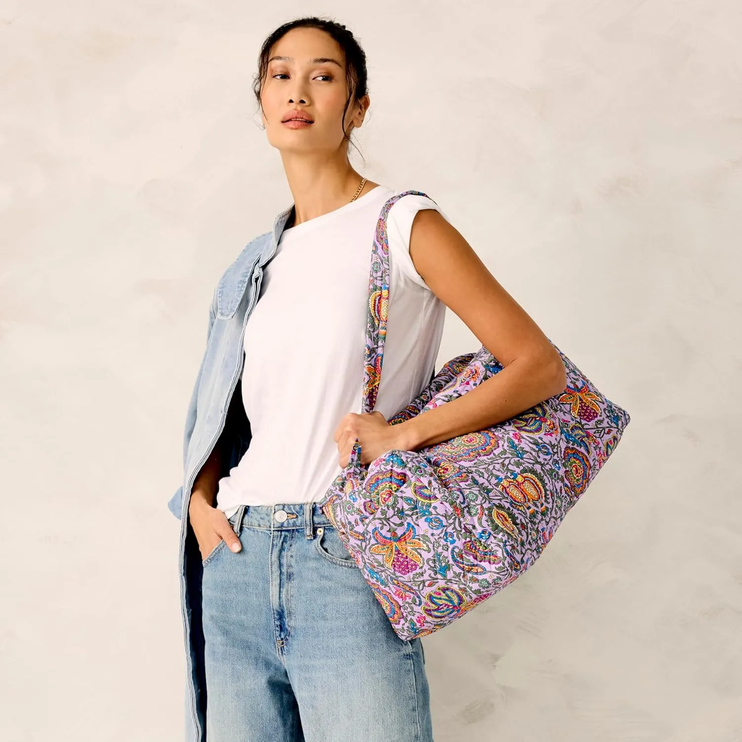 Vera Bradley Women's Premium Cotton Original Duffel