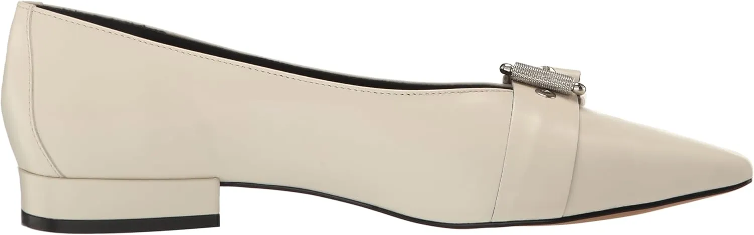 Vince Camuto Women's Megdele Buckle Flat Loafer