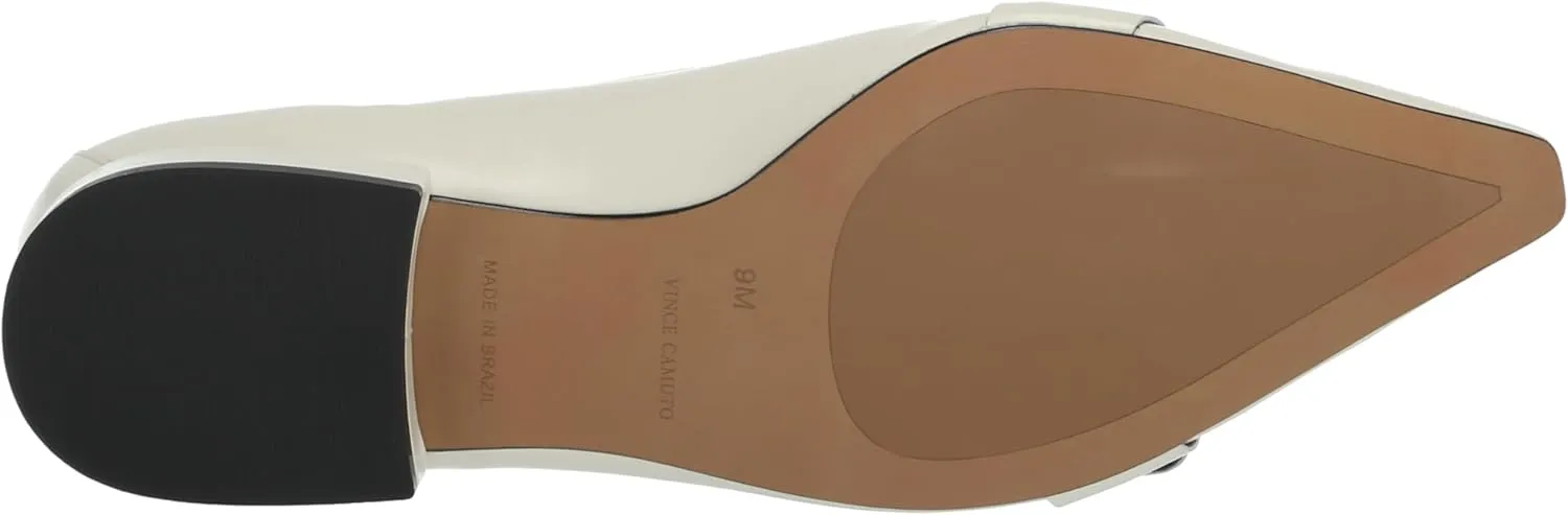 Vince Camuto Women's Megdele Buckle Flat Loafer
