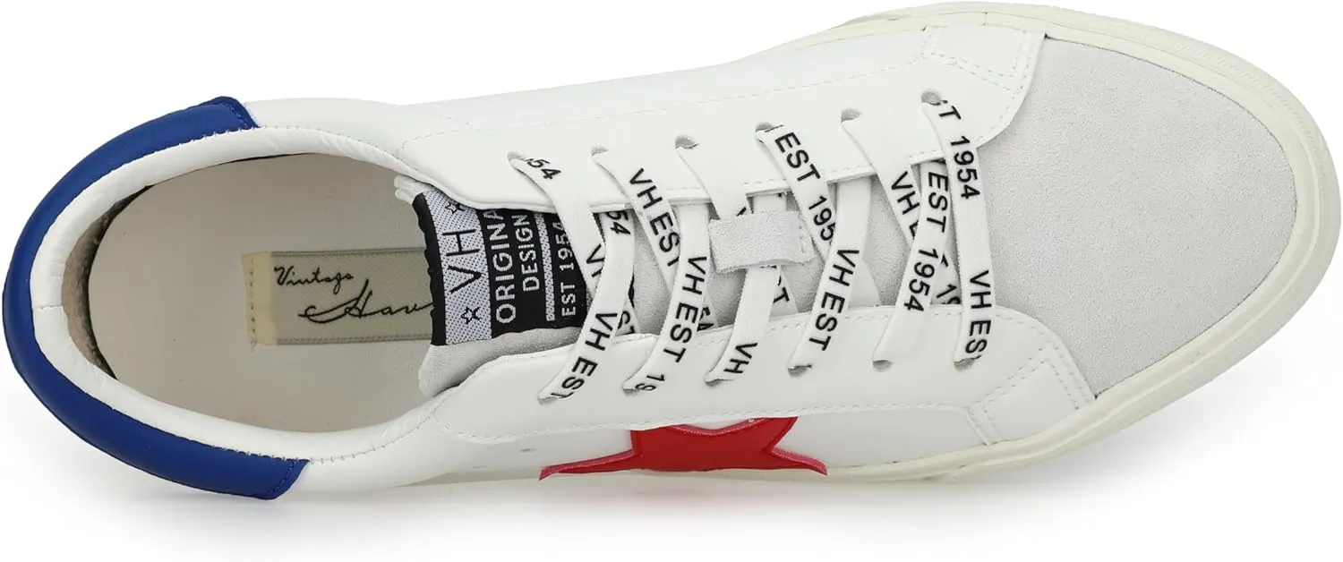 Vintage Havana Grande Women’s Fashion Sneakers | Star Tennis Shoes Womens | Low Top Slip On | Walking Comfortable Casual