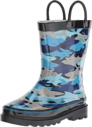 Western Chief Unisex-Child Waterproof Printed Rain Boot