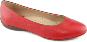 Women's Genuine Leather Comfort Slip on Ballet Flats