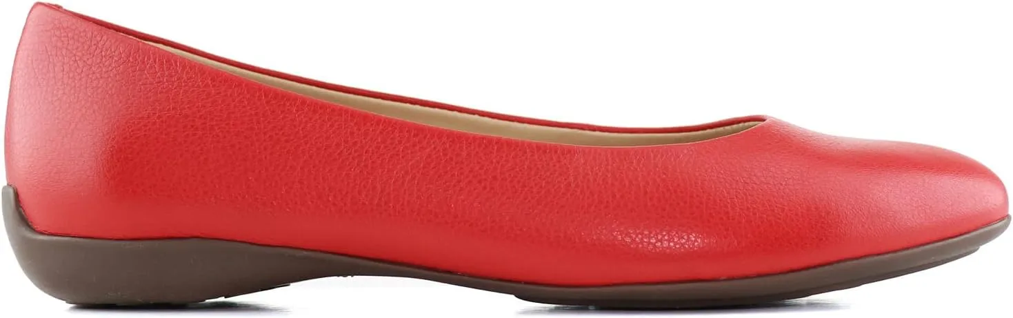 Women's Genuine Leather Comfort Slip on Ballet Flats
