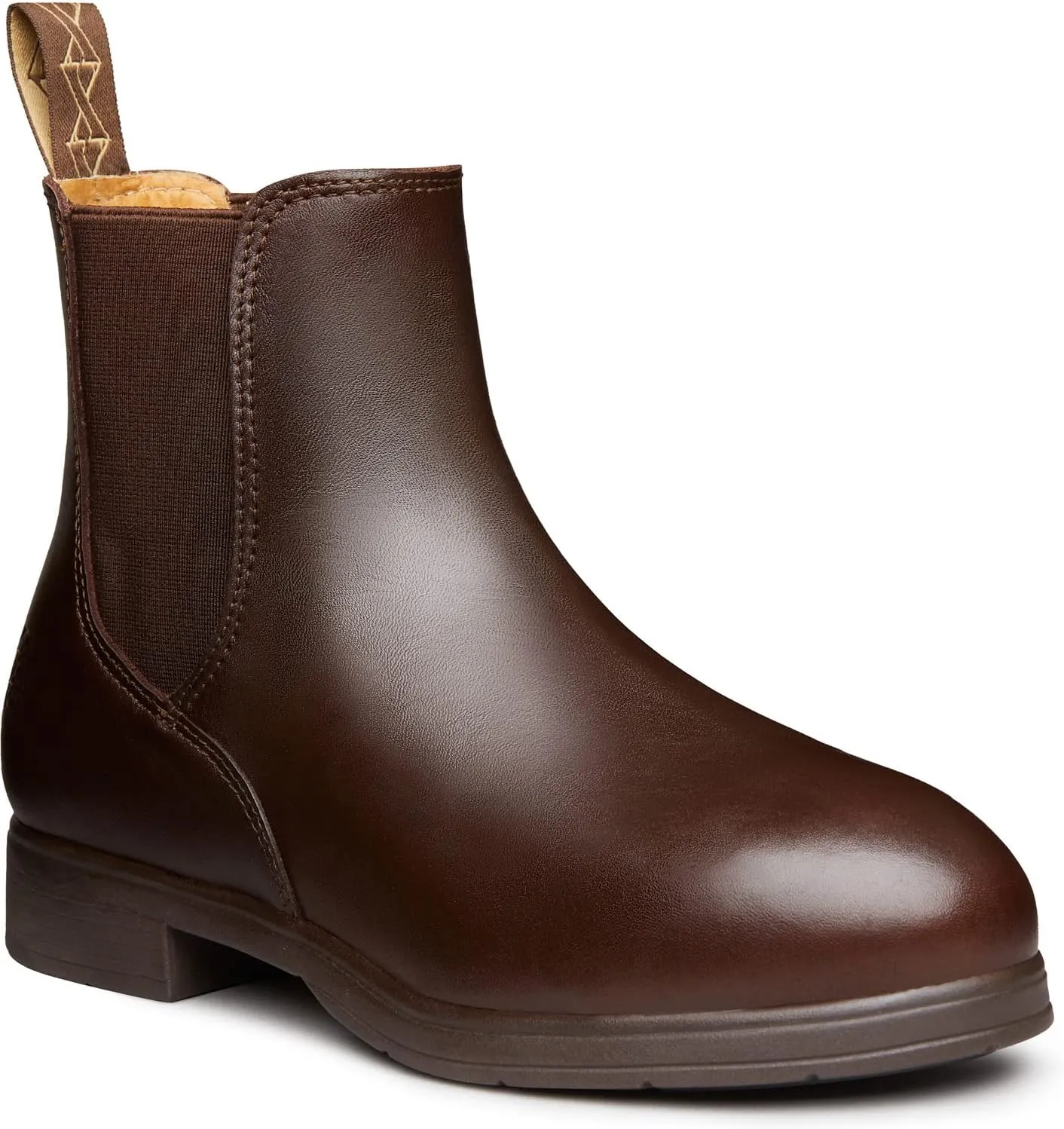 Xena Workwear Women's Valence SD Safety Boot, Leather Chestnut, Steel Toe